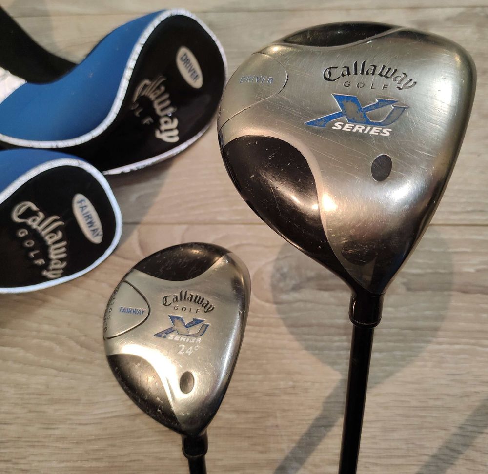 Driver &amp; Bois 3 De Golf Callaway XJ Series Enfant Junior TBE Sports