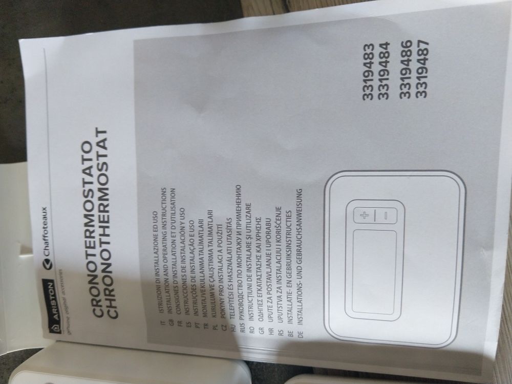 thermostat d'ambiance sans fil compatible toutes chaudi&egrave;re gaz chaffoteaux Bricolage