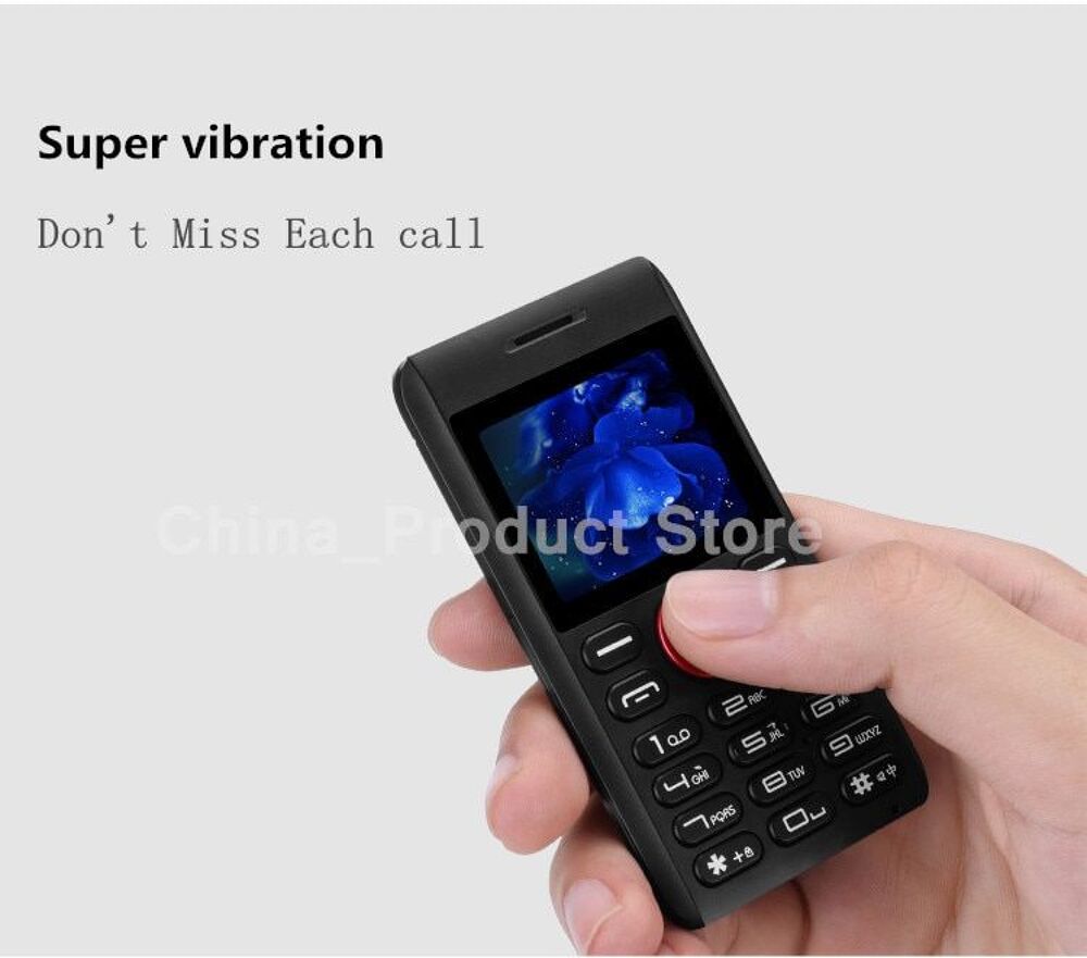 Mini t&eacute;l&eacute;phone avec 3 objectifs Téléphones et tablettes