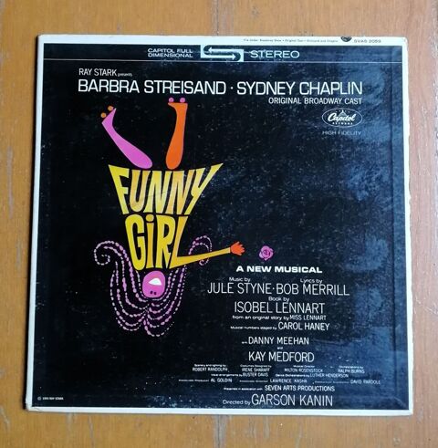 LP Jule STYNE (Barbara STREISAND) : B.O. Funny girl - 1975 7 Argenteuil (95)