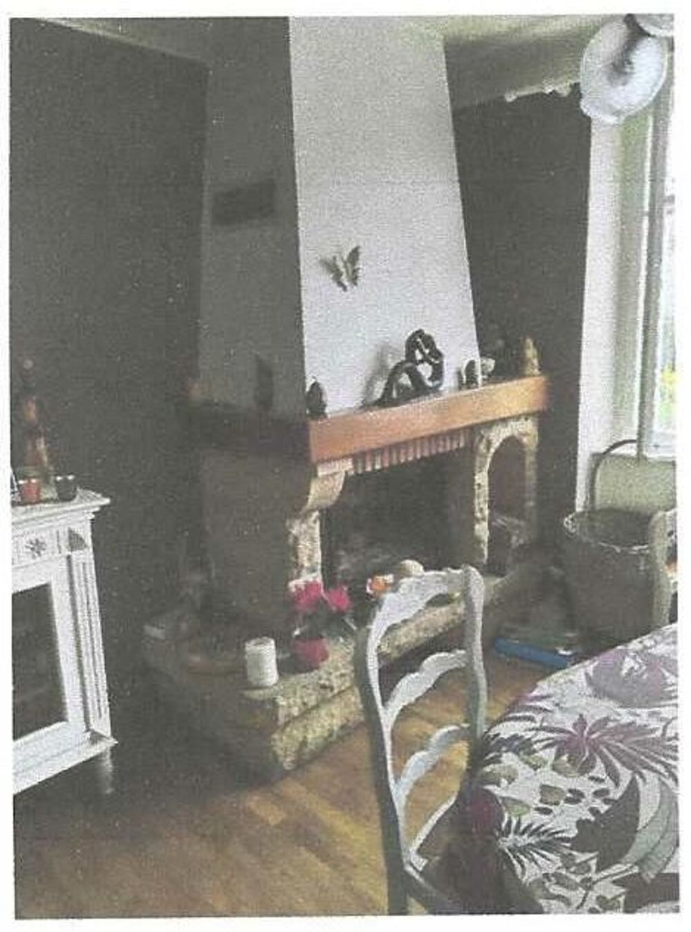 Chemin&eacute;e en pierre Décoration