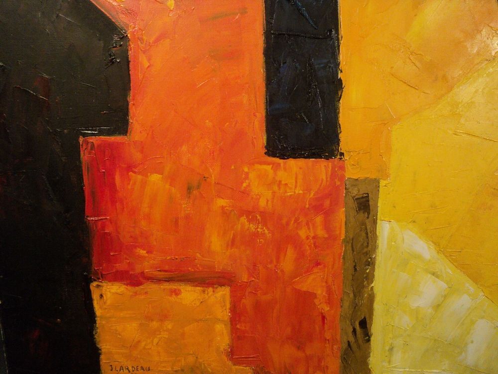 Tableau Peinture Composition Abstraite Décoration