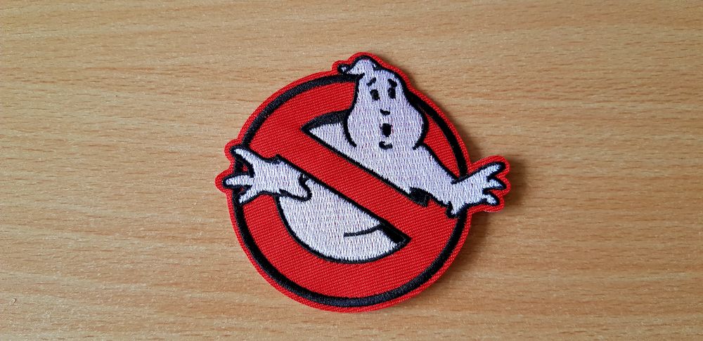 &eacute;cusson patch brod&eacute; 
logo sos fant&ocirc;mes ghostbuster
