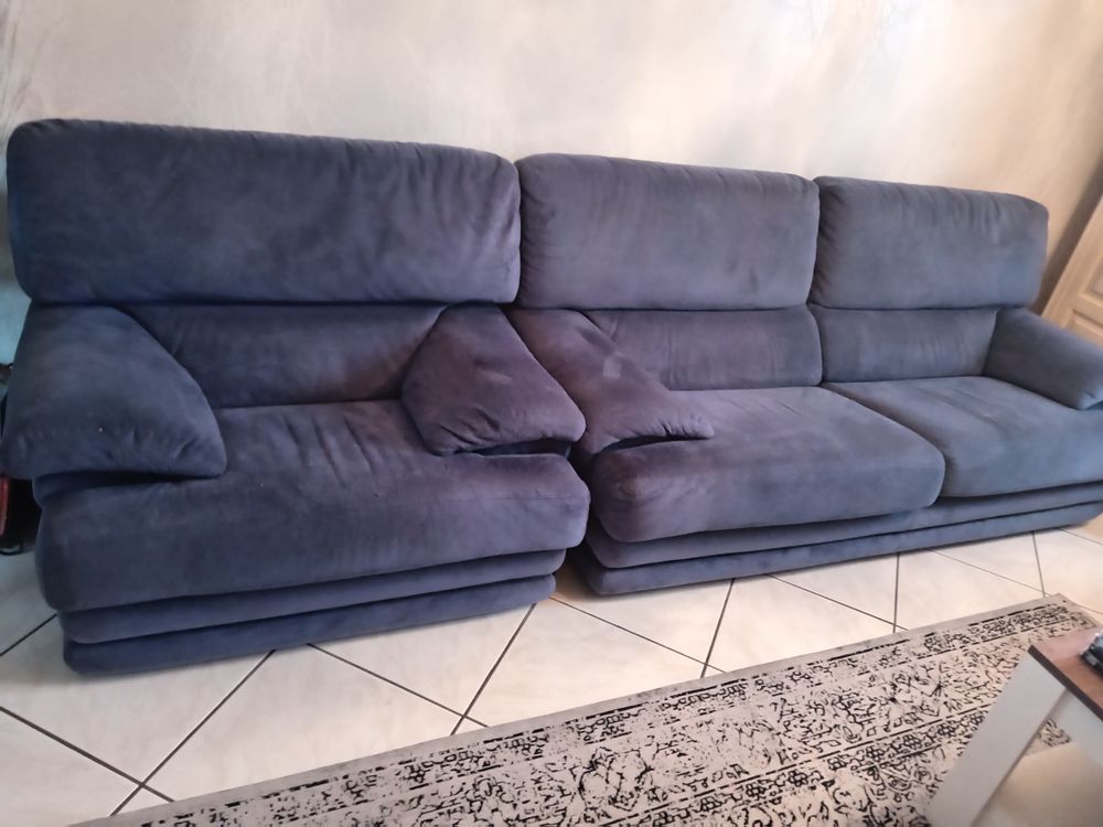 SALON ALCANTARA BLEU Meubles