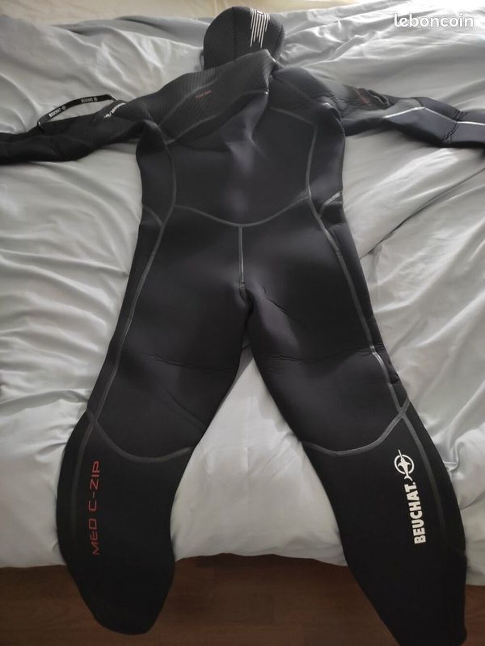 Ensemble Plong&eacute;e Aquatique - Combinaison + Chaussons Beuchat Sports