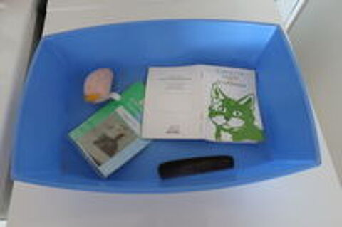   BAC A LITIERE POUR CHAT 