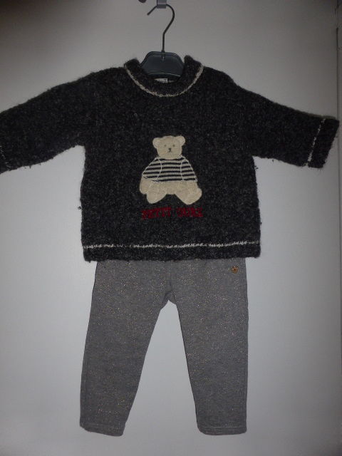 CATIMINI ensemble caleçon molleton et pull laine 18 mois 12 Rueil-Malmaison (92)