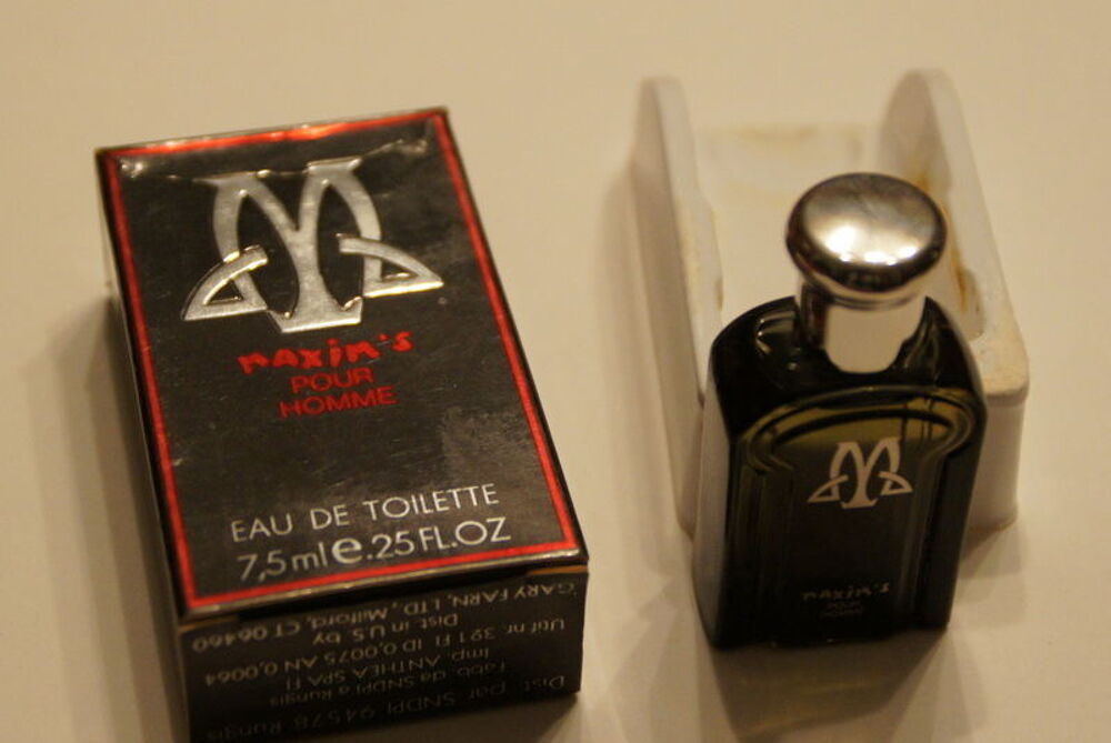 cette miniature parfum vintage Maximes 7,5 ml 