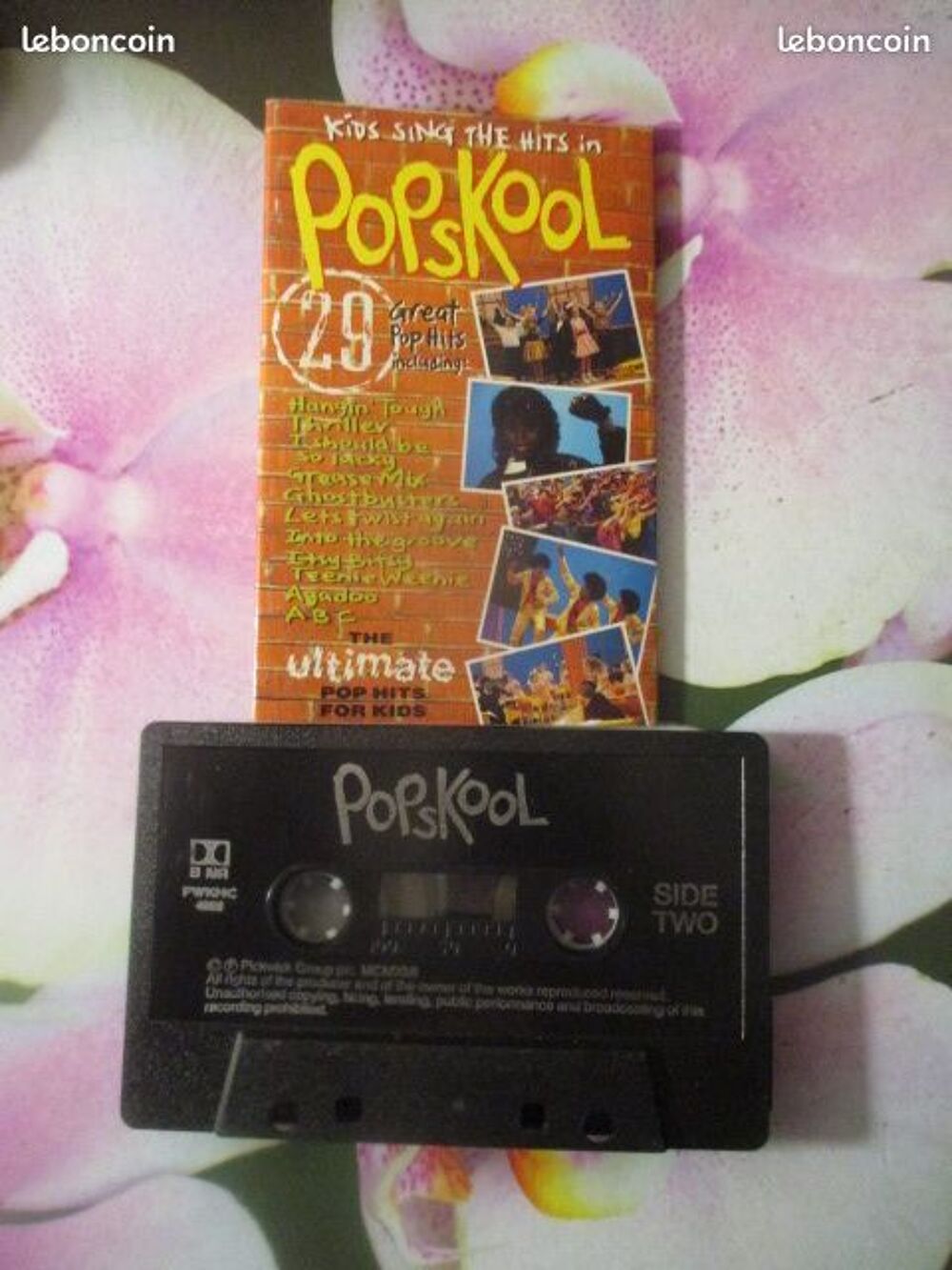 Cassette audio Popskool CD et vinyles