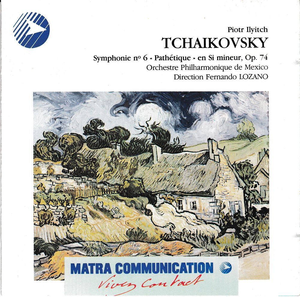 CD Tchaikovsky Symphonie N&deg; 6 &quot;Path&eacute;tique&quot; Op.74 CD et vinyles