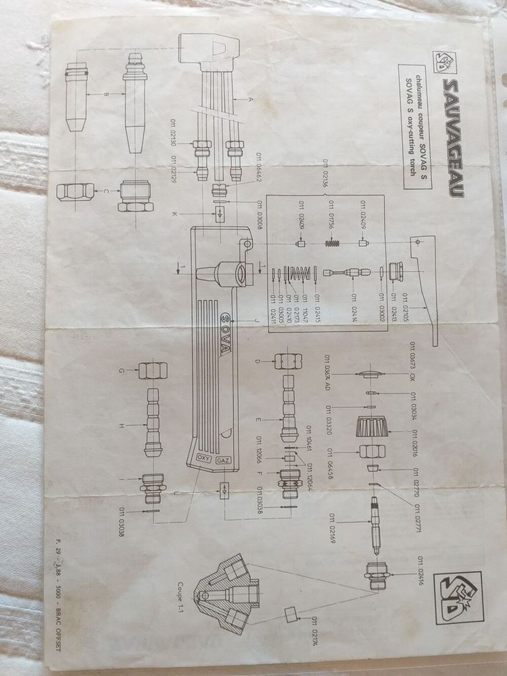CHALUMEAU COUPEUR Bricolage