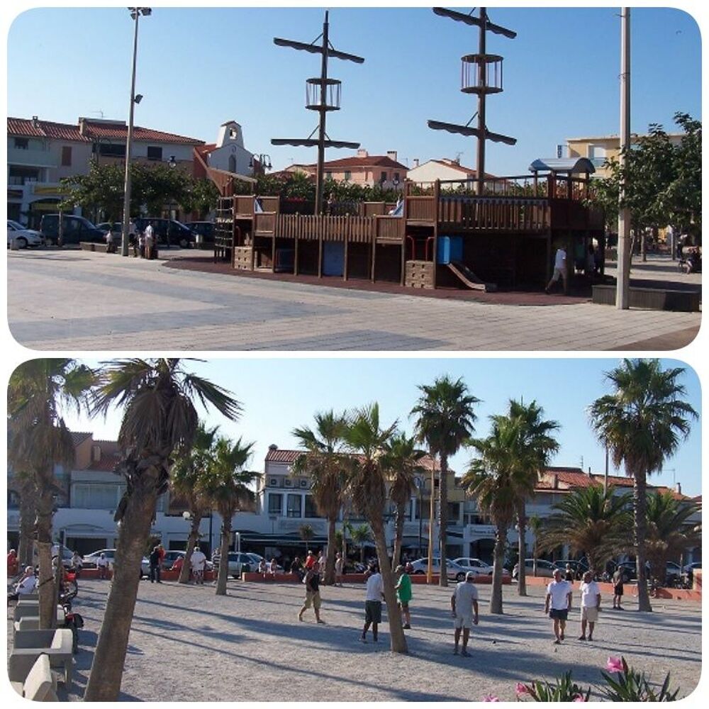   T2, 45m2, centre village, 50m de la plage Languedoc-Roussillon, Le Barcarès (66420)