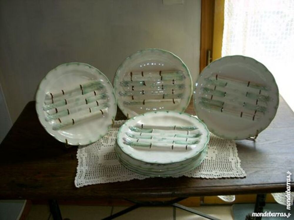 6 assiettes asperges Cuisine