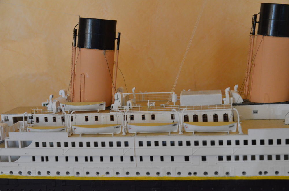 Maquette RMS Titanic Trumpeter au 1/200&egrave;me 