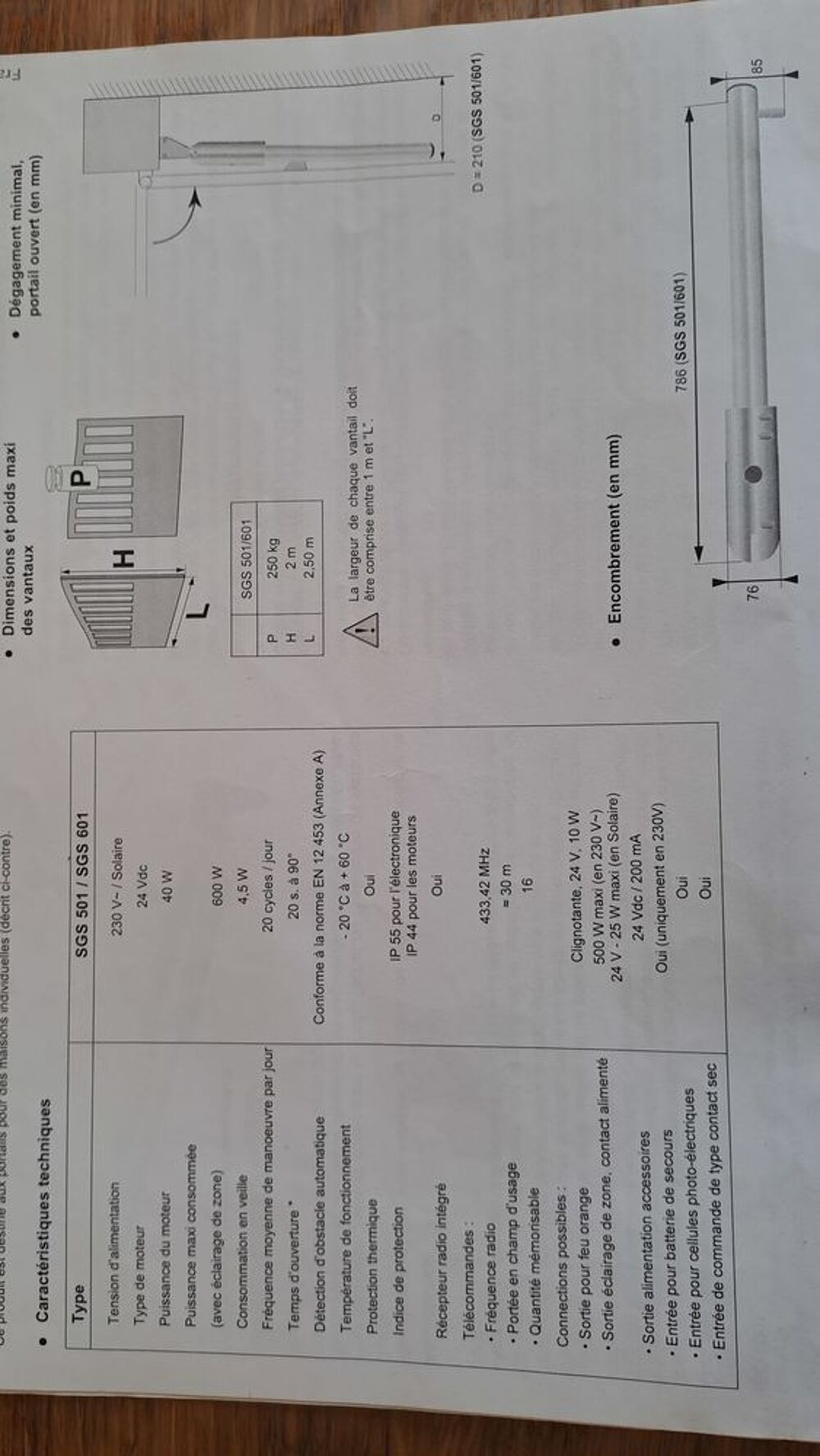 Motorisation portail a battants Bricolage