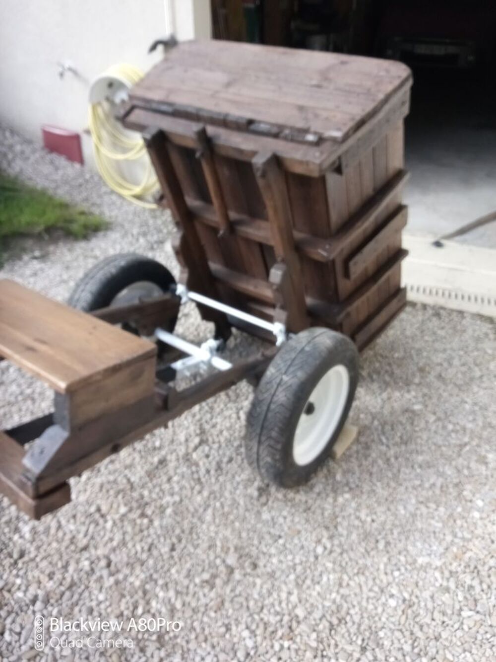 Remorque/Tombereau pour motoculteur Jardin
