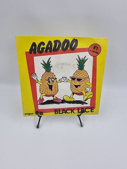 Vinyle 45 tours Agadoo : Black Lace (N°1 en Angleterre) 3 Vulbens (74)