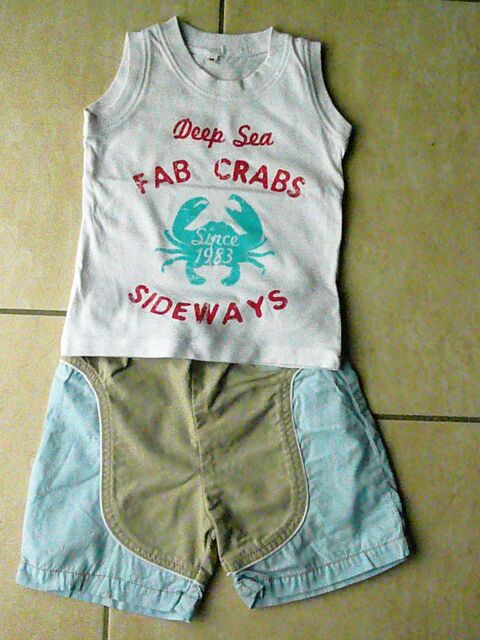 Ensemble 2 pi�ces 12 mois (n�13) 5 Franqueville-Saint-Pierre (76)