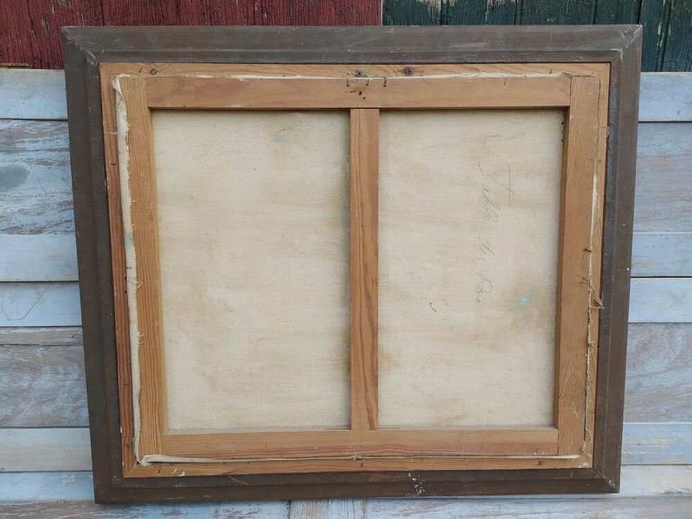 Tableau Chasse V&eacute;nerie La Table du Roi Sign&eacute; Lhermite 
