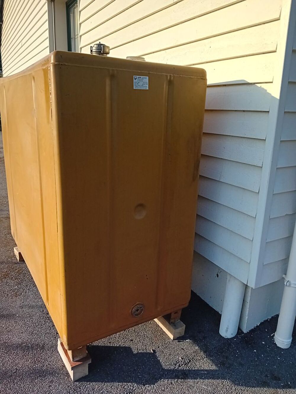 Cuve &agrave; fuel 1450 litres Bricolage
