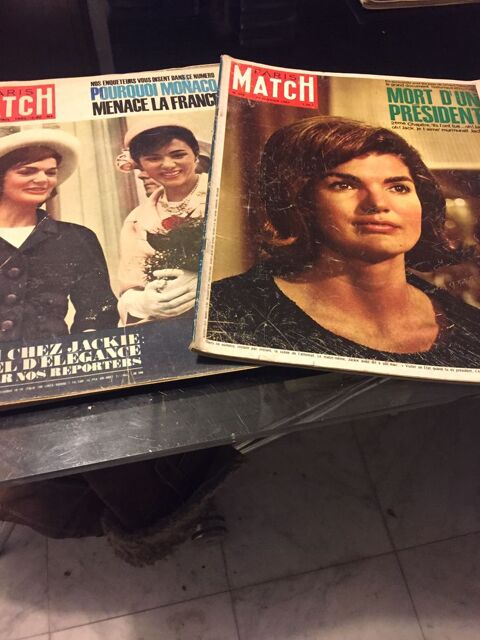 Paris Match : � la une Jackie Kennedy 1 Soissons (02)