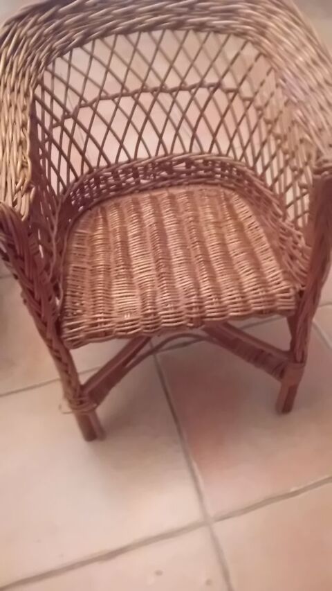fauteuil enfant en osier 10 Prades-le-Lez (34)