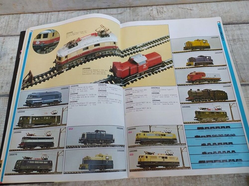 Catalogue Trains Lima HO 1982-1983 / Jouet locomotive Gare 