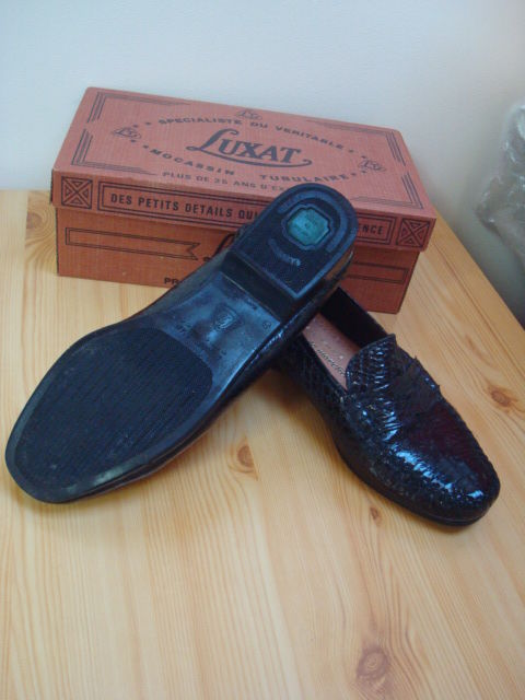 Mocassins Noirs tout cuir 25 Anglet (64)