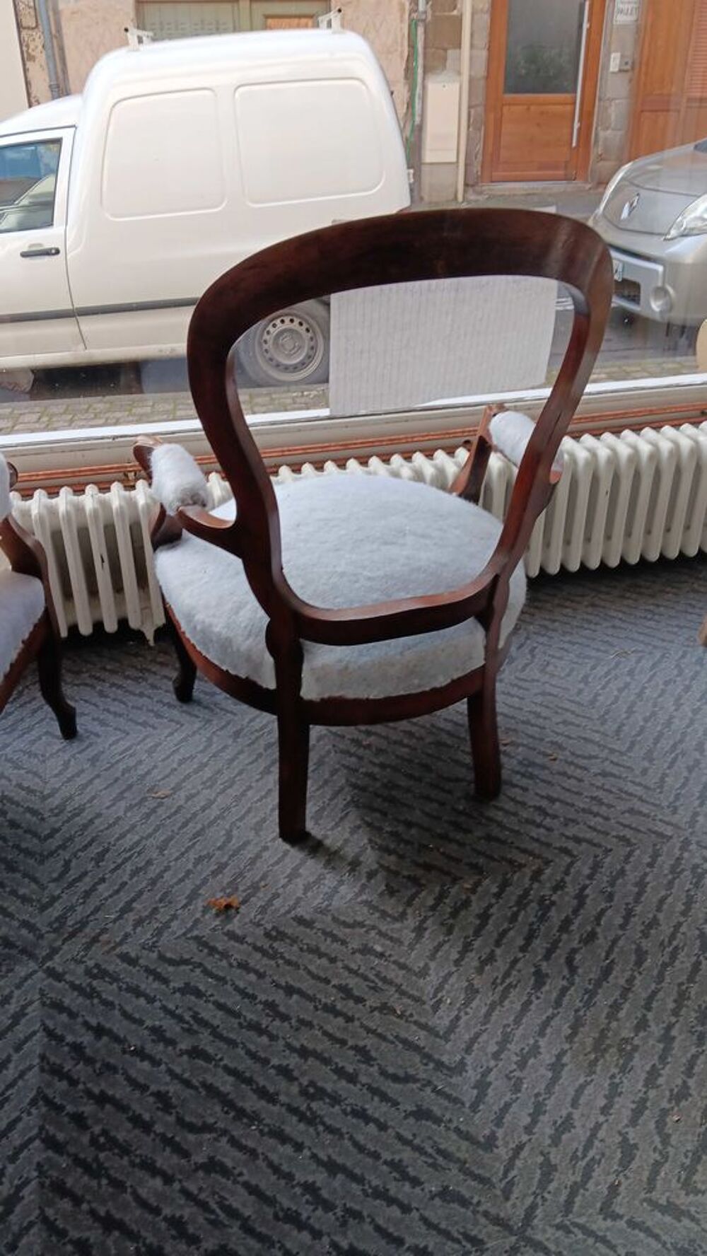 Fauteuil cabriolet style Louis Philippe XV Meubles