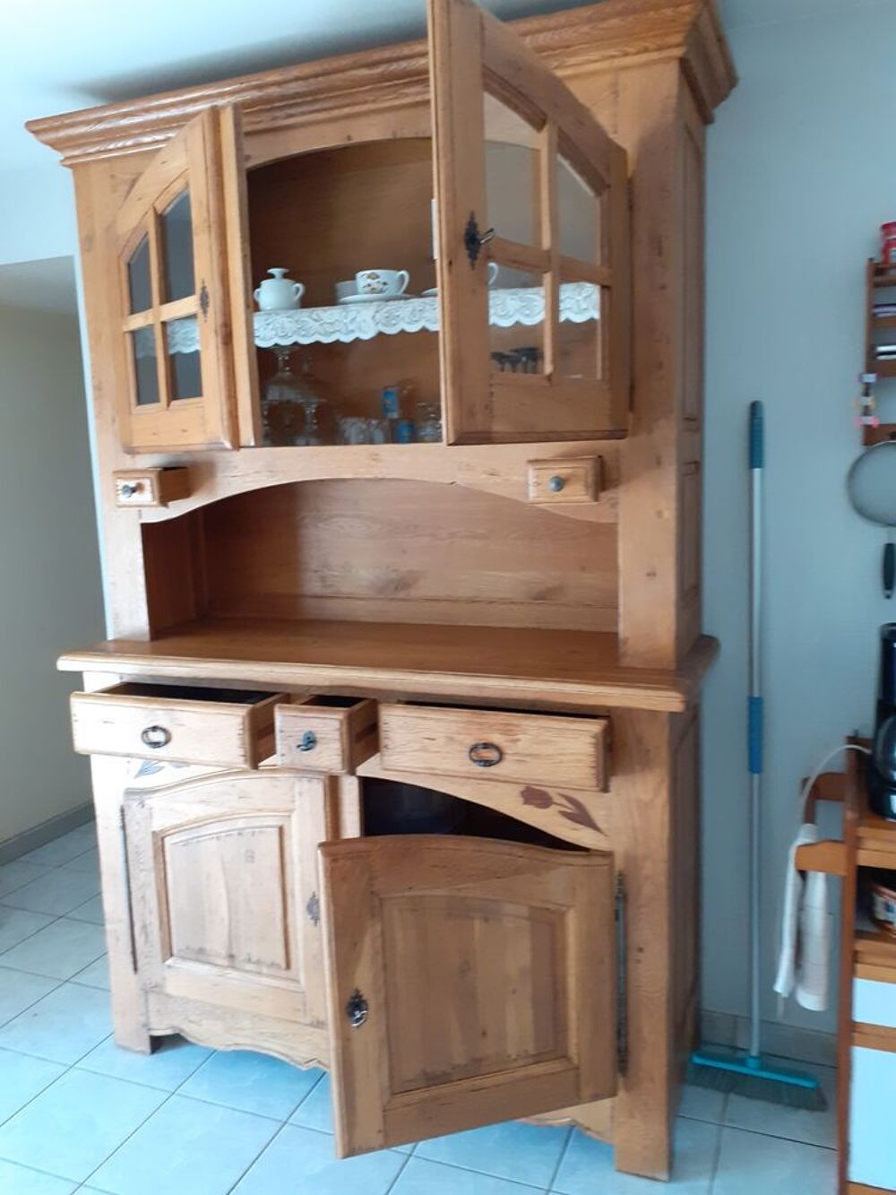 BUFFET 100% CH&Ecirc;NE MASSIF Meubles