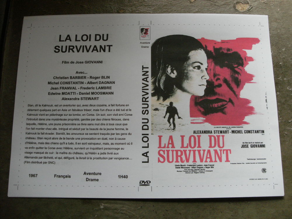 Film : &quot; La loi du survivant &quot; DVD et blu-ray