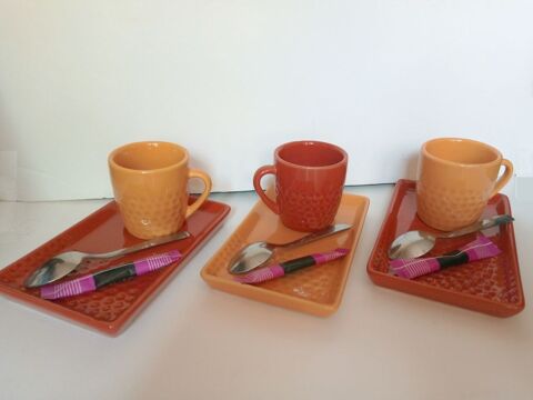 LOT SERVICE 3 TASSES A CAFE 6 La Celle-sur-Morin (77)