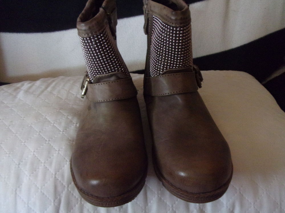 bottines marrons Chaussures