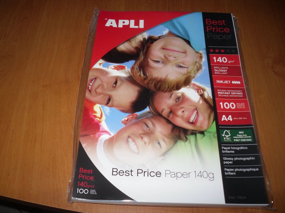 Papier photo Photos/Video/TV