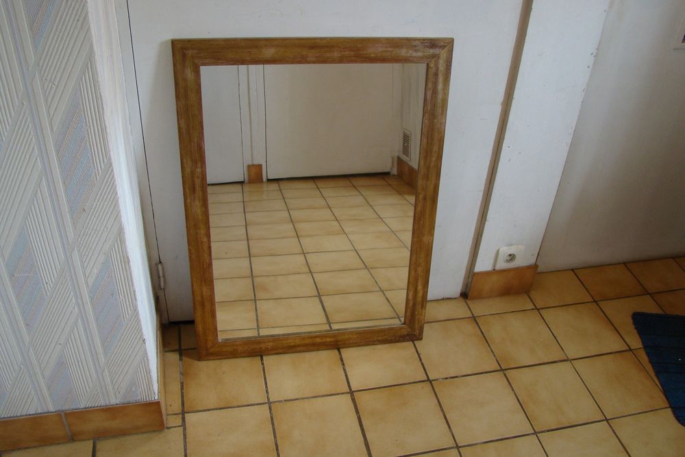 Miroir rectangulaire en bois Décoration