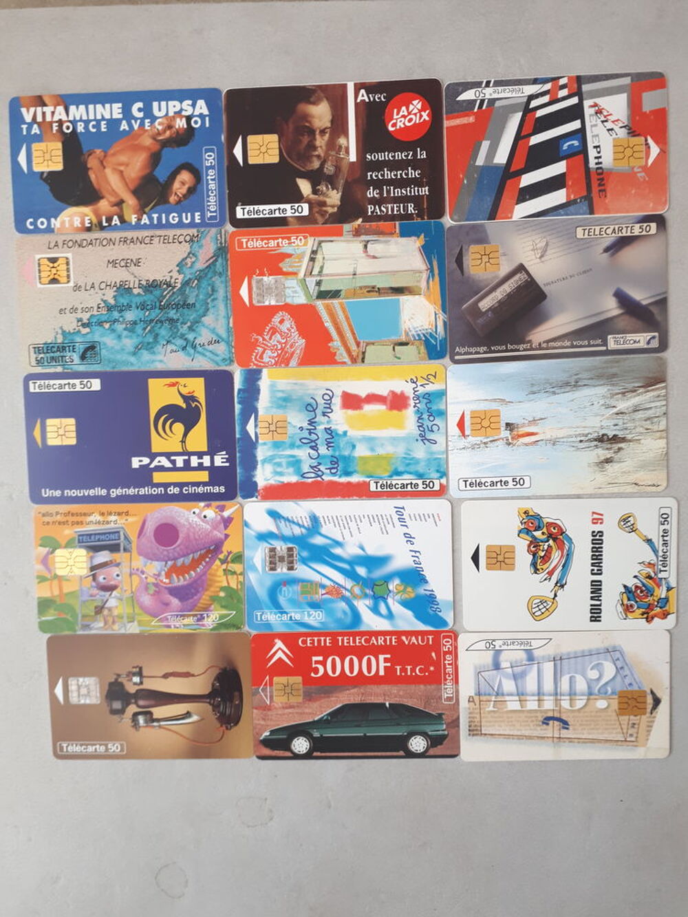 T&eacute;l&eacute;cartes France T&eacute;l&eacute;com
