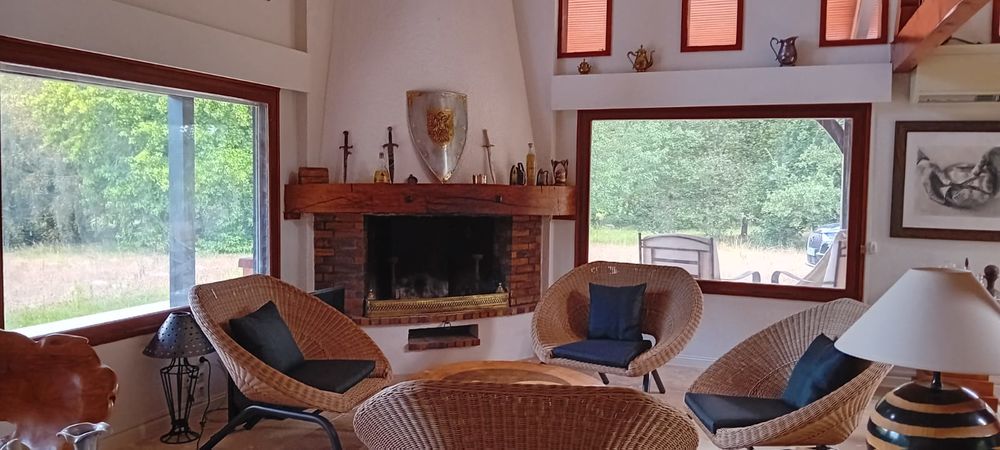 Vente Maison belle landaise sur 23000 m2 2 km lac parentis Sainte-eulalie-en-born