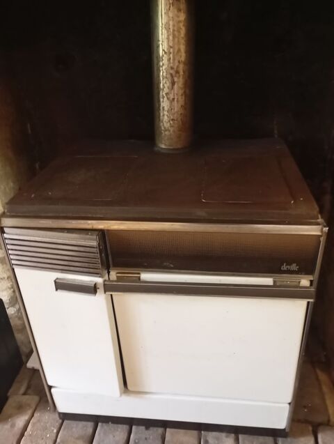 Cuisini�re � bois et charbon Deville 100 Porcaro (56)