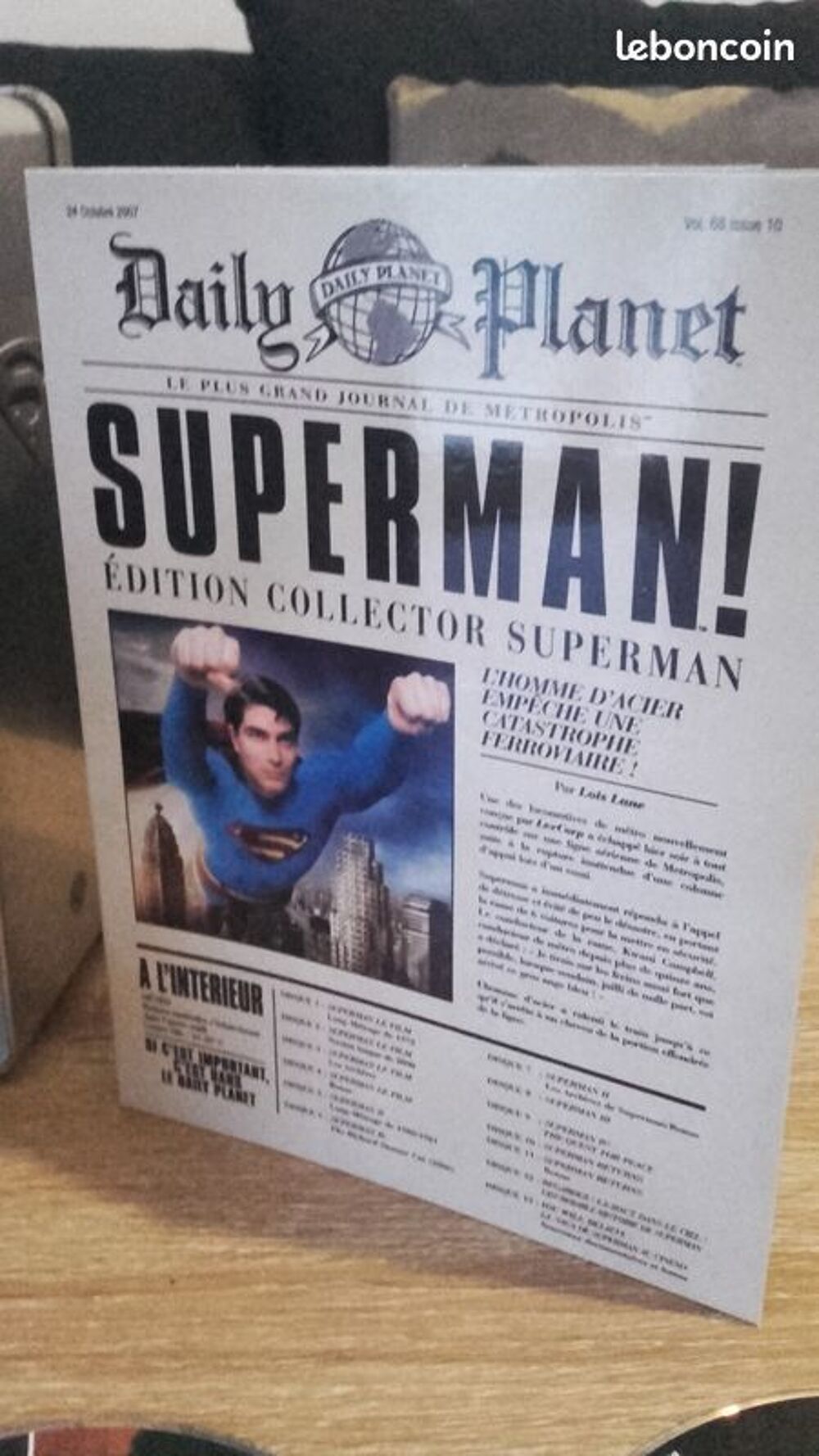 Coffret de PRESTIGE SUPERMAN
DVD et blu-ray