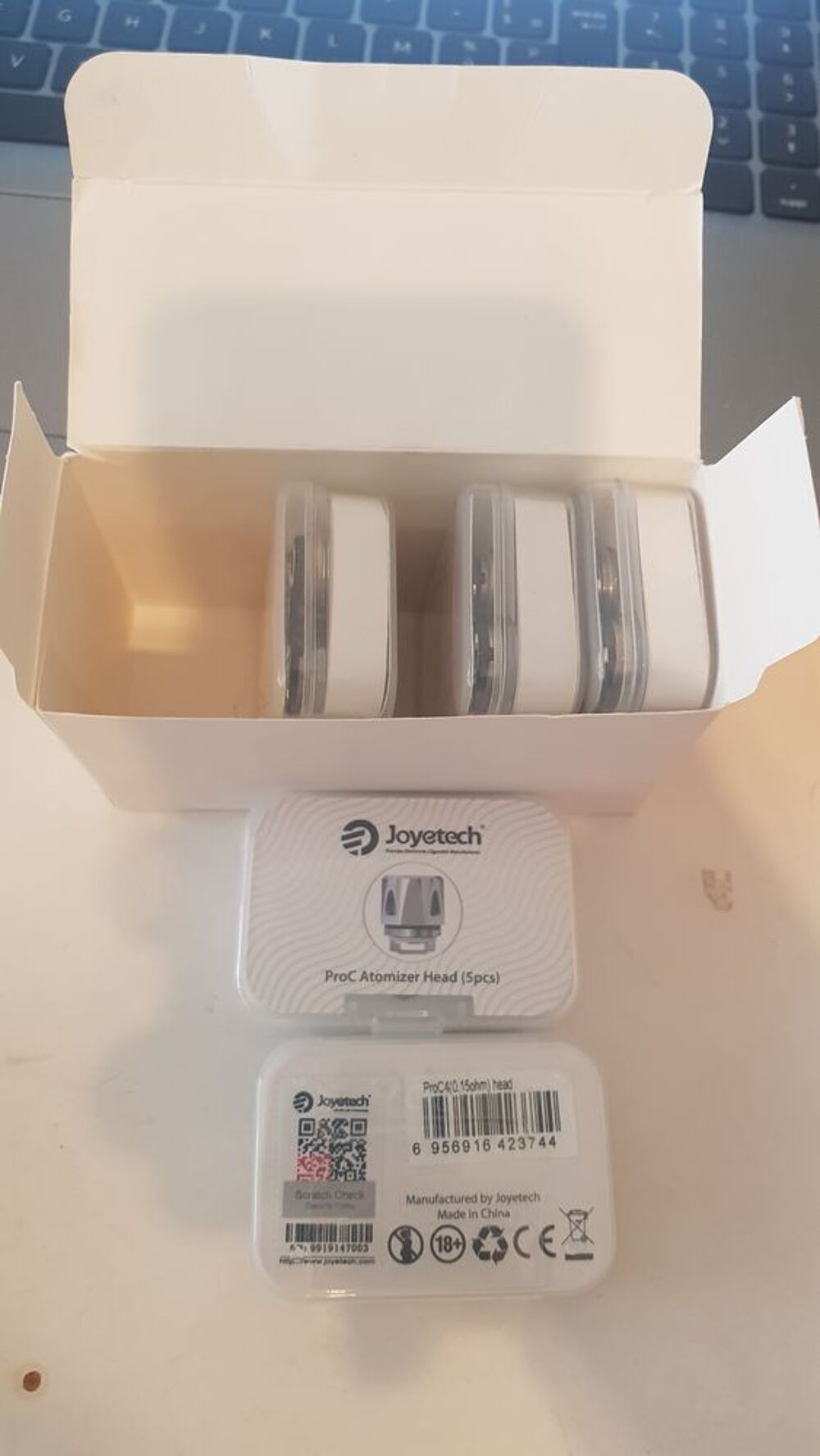 5 pack resistances JOYETECH PRO-C4 Bricolage