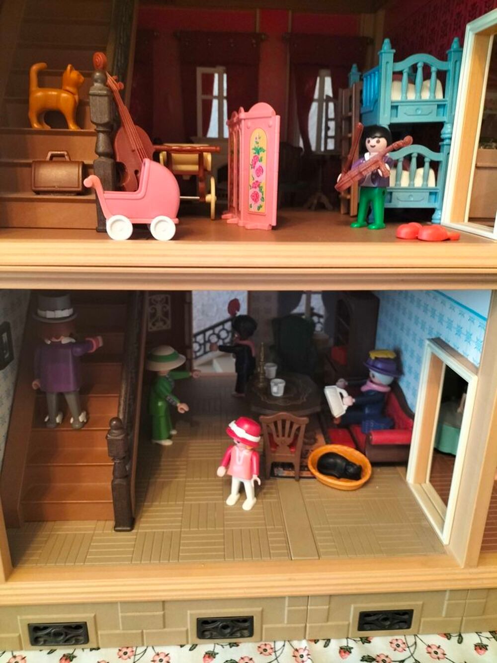 Belle &Eacute;poque : Maison et Sc&egrave;nes Playmobil 