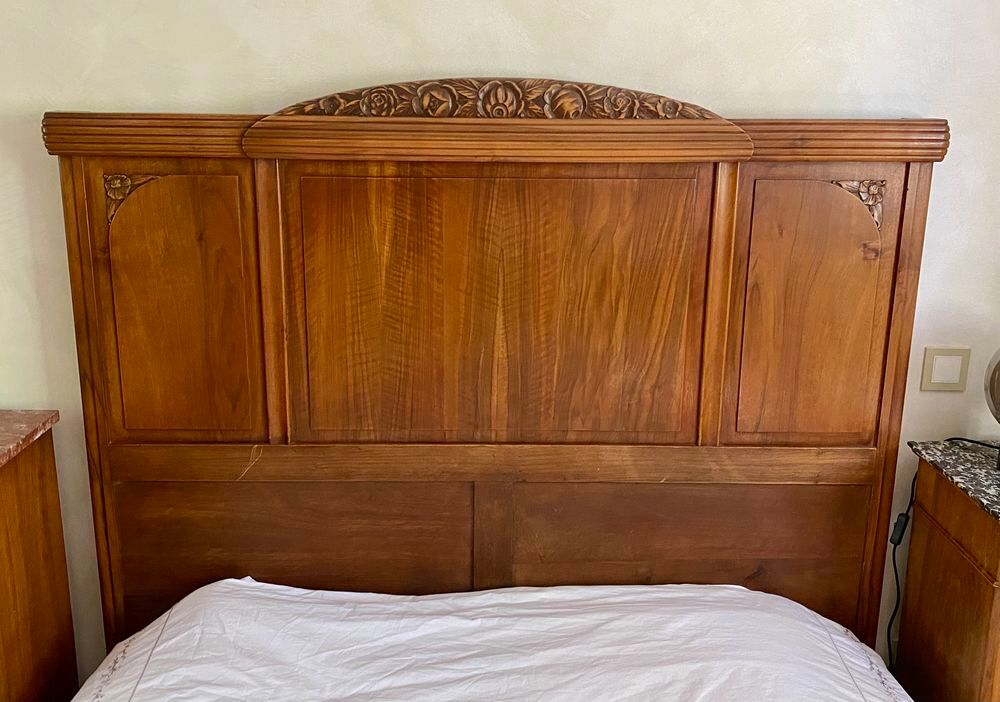 Chambre &agrave; coucher compl&egrave;te en bois massif - style Art D&eacute;co Meubles