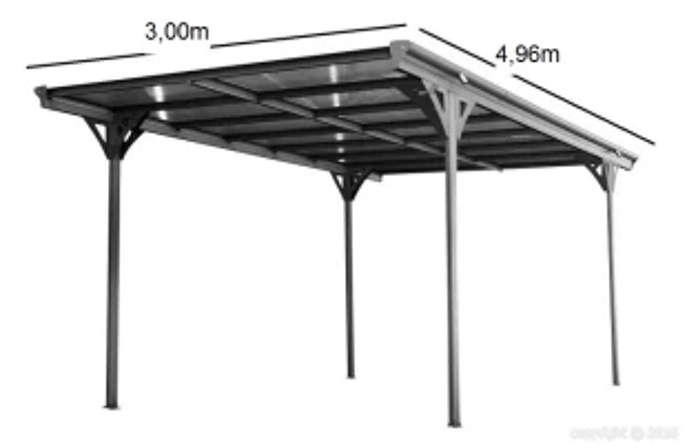 Carport Jardin