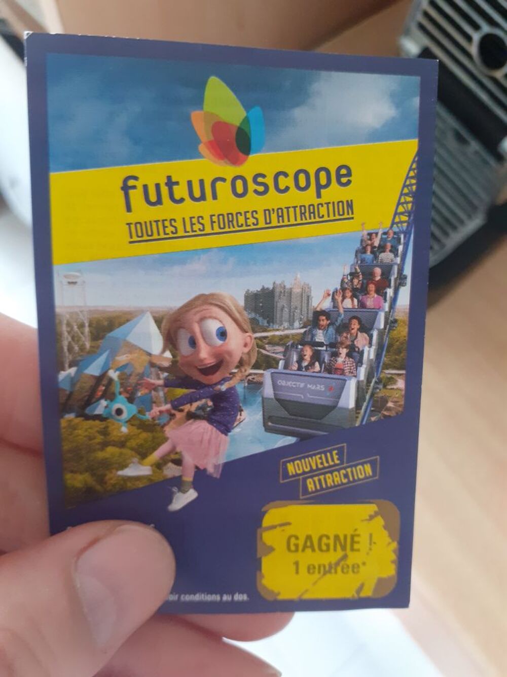 Place futuroscope Billetterie