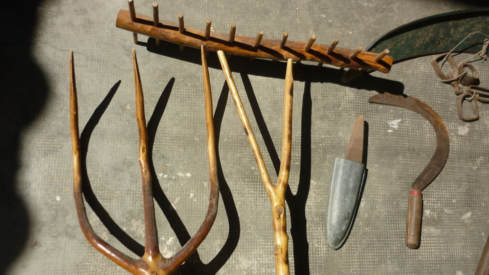 Lot de 8 &eacute;l&eacute;ments pour d&eacute;filer &agrave; l'ancienne Décoration