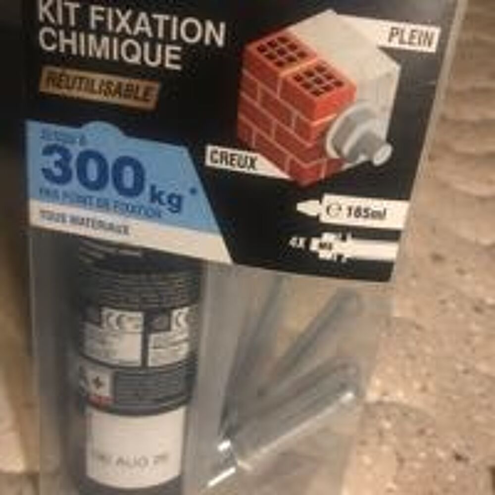 kit fixation chimique Scell-it neuf Bricolage