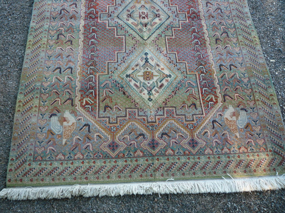 Tapis oriental vert (MTH) Décoration