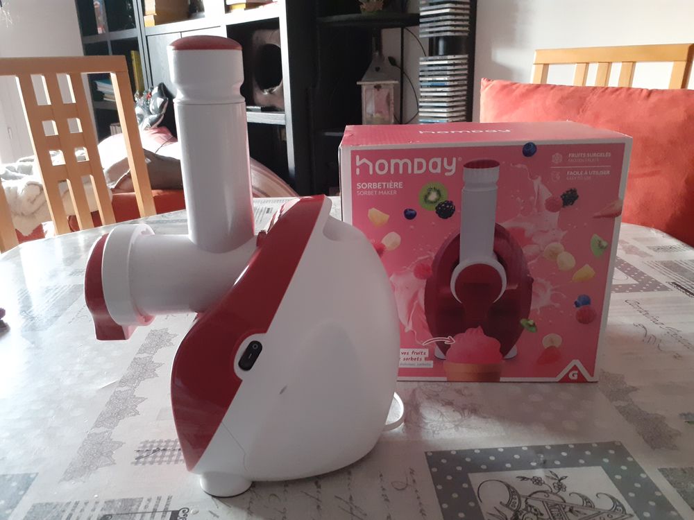 Sorbeti&egrave;re pour fruits surgel&eacute;s - Gifi Electrom�nager