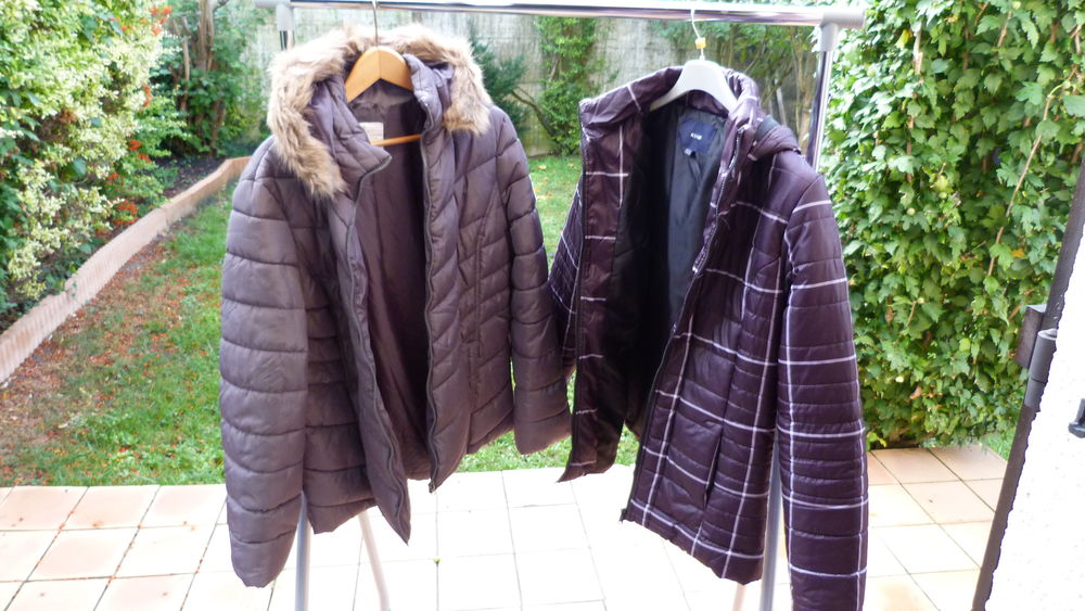 2 doudounes femme taille L /XXL tr&egrave;s bon &eacute;tat Vêtements