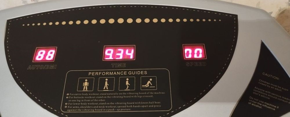 Plateforme oscillante vibrante muscu amincissement Sports